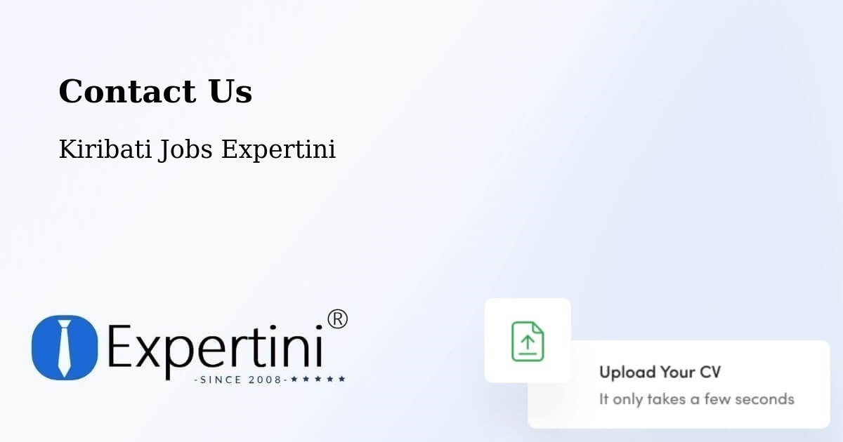 Contact Expertini – Makin - Kiribati Jobs Expertini