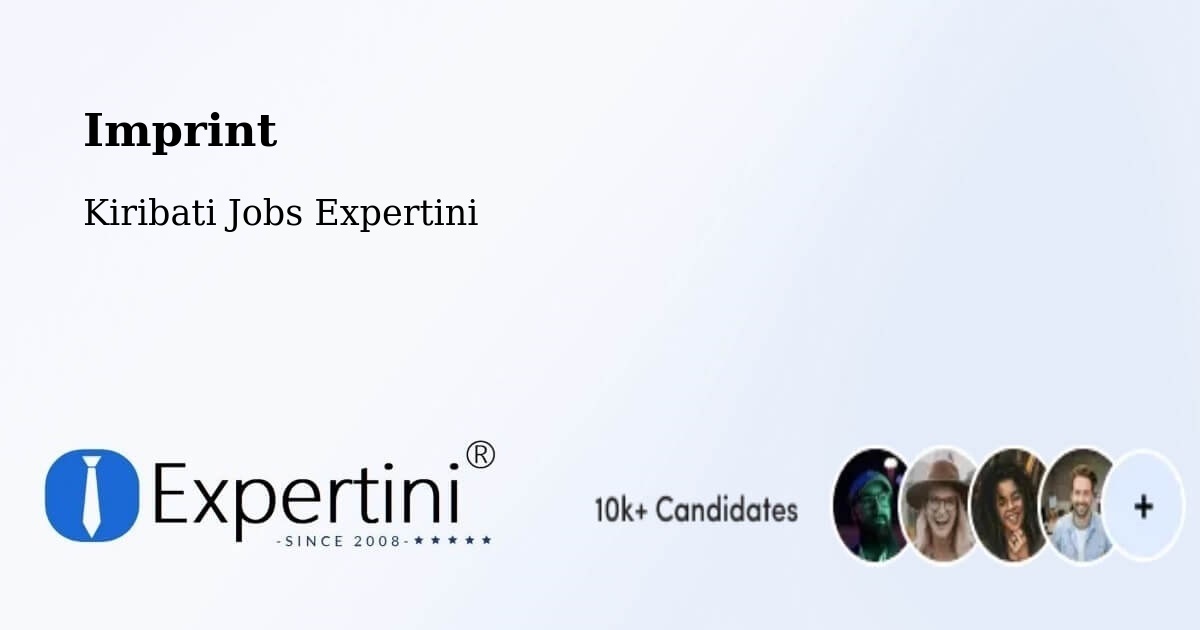Imprint – Makin - Kiribati Jobs Expertini