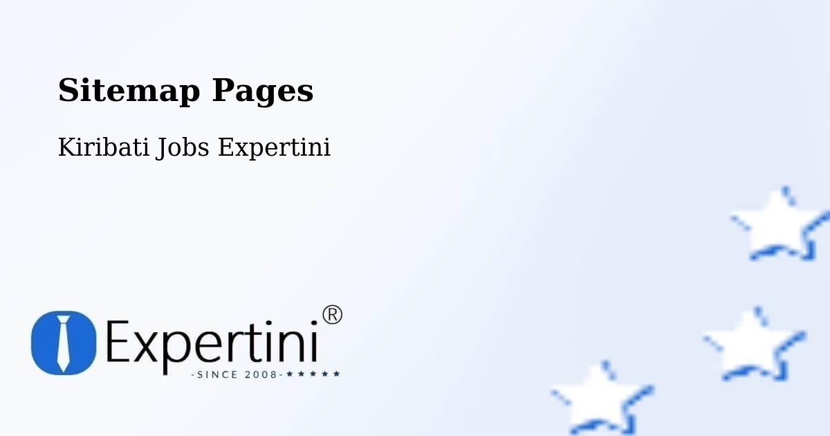 Sitemap Pages - Makin - Kiribati Jobs Expertini