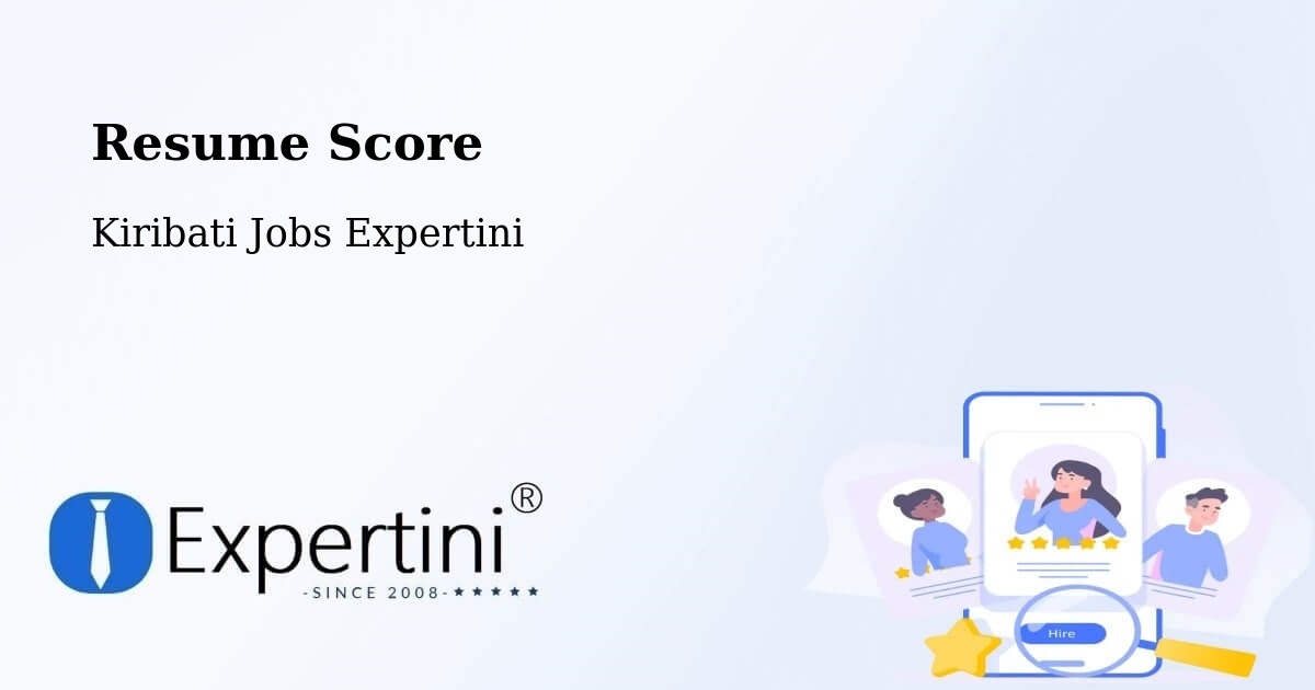 Resume Score & Job Description Match Tool – Makin - Kiribati Jobs Expertini